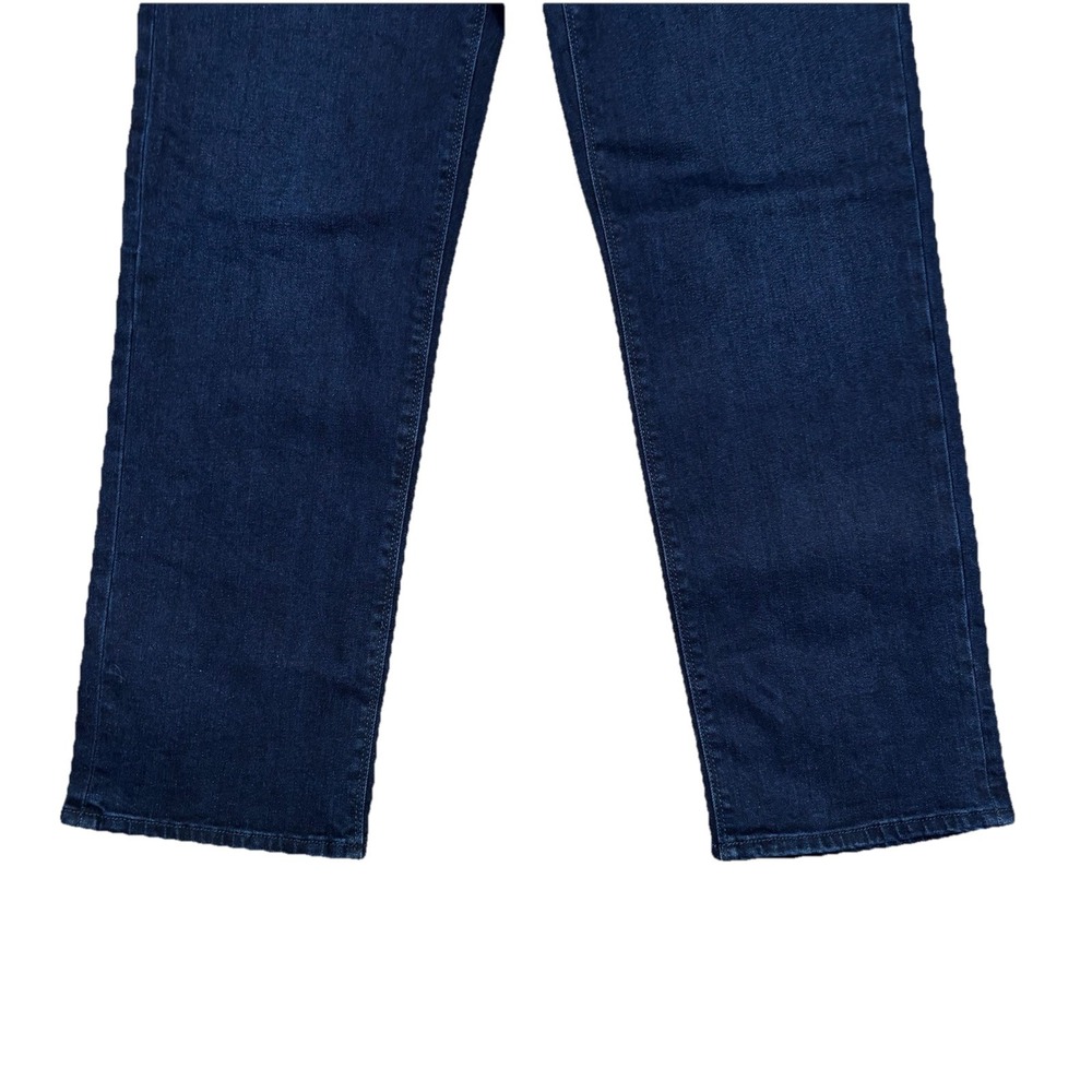 Hudson Jeans Straight Leg Mid Rise Denim Dark Wash Stretch Womens Size 8/30x29 - Picture 4 of 11